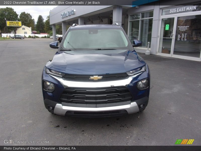 Blue Glow Metallic / Jet Black 2022 Chevrolet TrailBlazer LT AWD