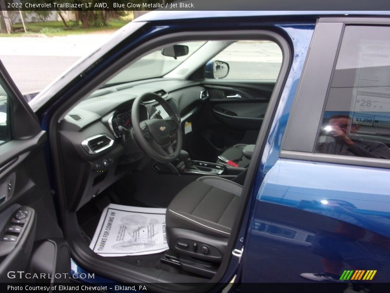 Blue Glow Metallic / Jet Black 2022 Chevrolet TrailBlazer LT AWD