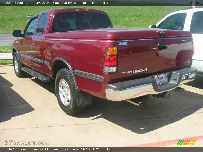 Sunfire Red Pearl / Light Charcoal 2002 Toyota Tundra SR5 Access Cab