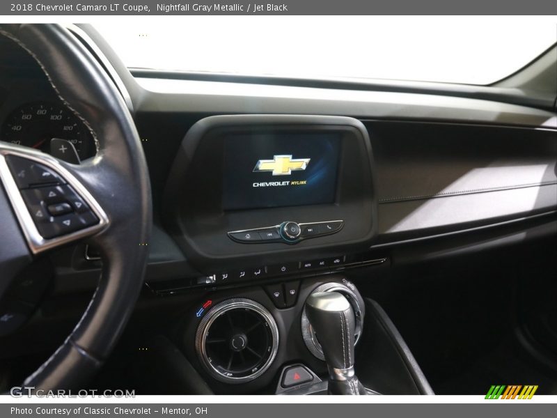 Nightfall Gray Metallic / Jet Black 2018 Chevrolet Camaro LT Coupe