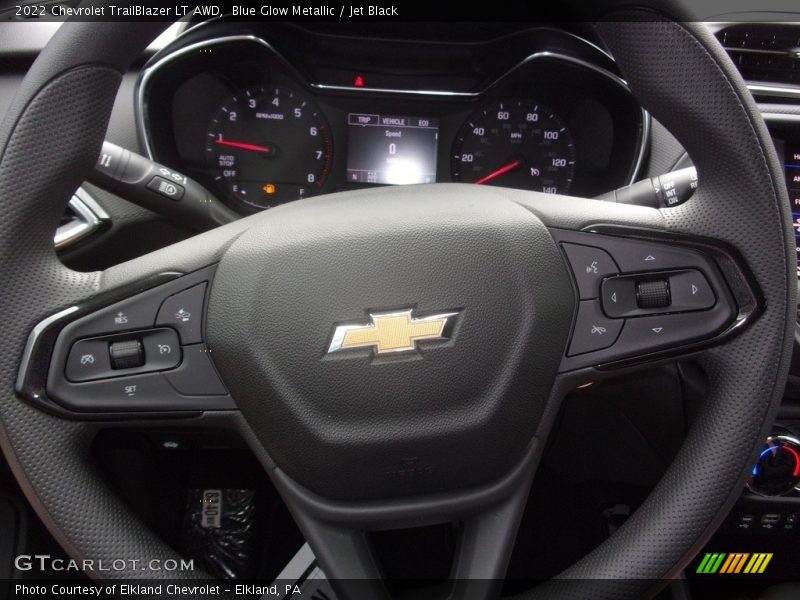 Blue Glow Metallic / Jet Black 2022 Chevrolet TrailBlazer LT AWD