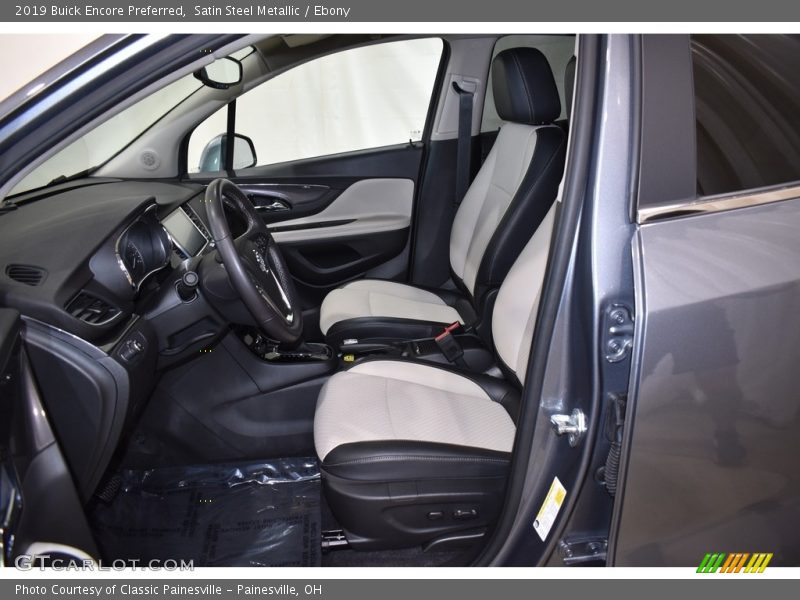 Satin Steel Metallic / Ebony 2019 Buick Encore Preferred