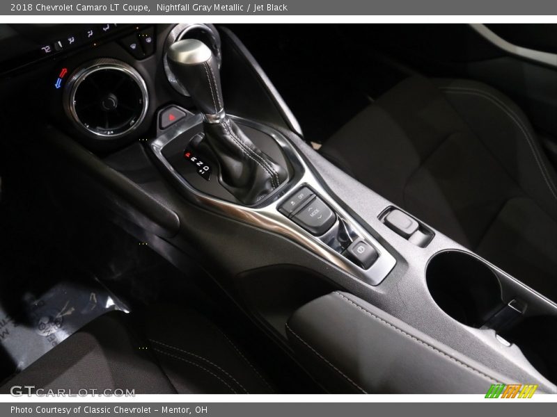 Nightfall Gray Metallic / Jet Black 2018 Chevrolet Camaro LT Coupe