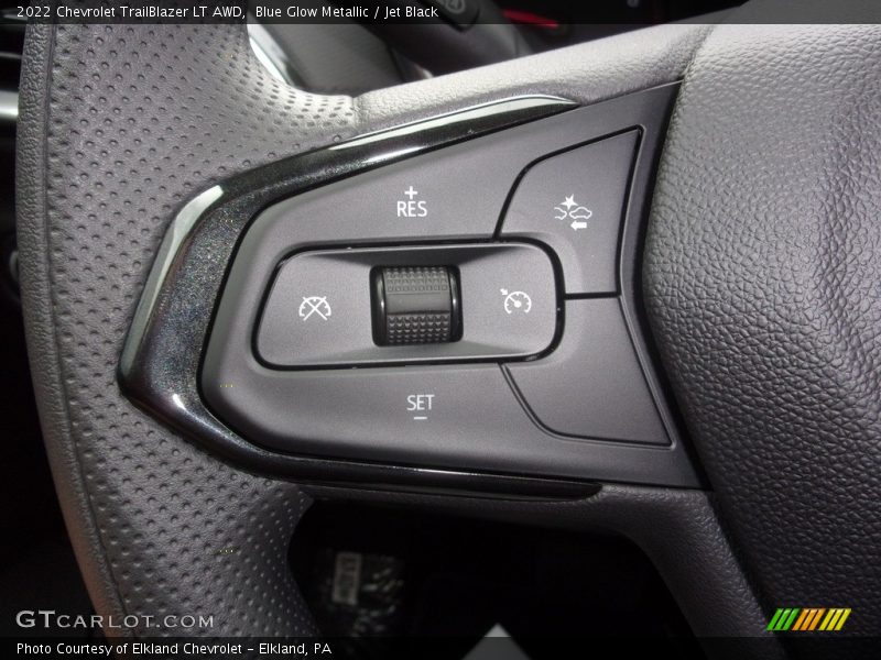 Blue Glow Metallic / Jet Black 2022 Chevrolet TrailBlazer LT AWD