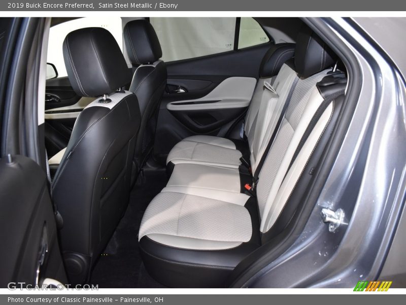 Satin Steel Metallic / Ebony 2019 Buick Encore Preferred