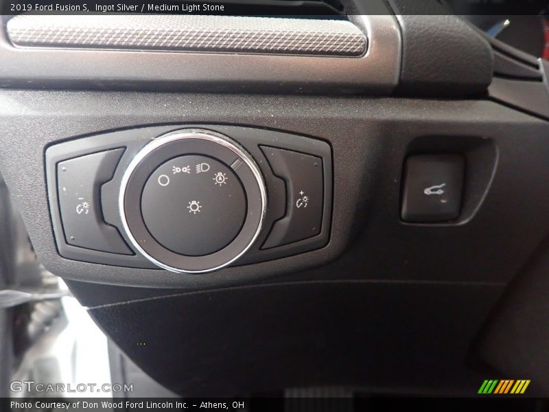Controls of 2019 Fusion S
