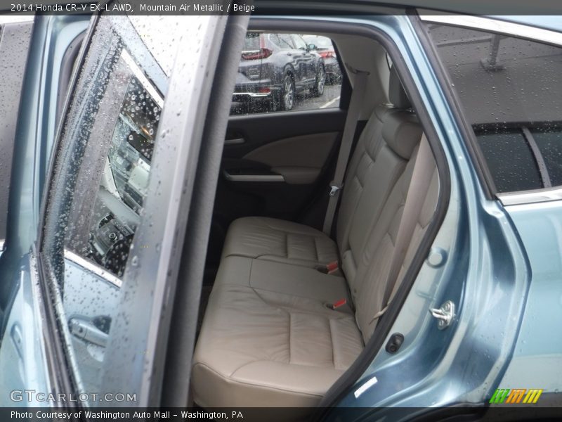 Mountain Air Metallic / Beige 2014 Honda CR-V EX-L AWD