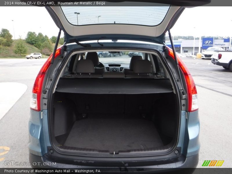 Mountain Air Metallic / Beige 2014 Honda CR-V EX-L AWD