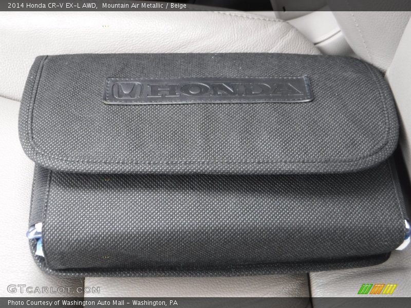 Mountain Air Metallic / Beige 2014 Honda CR-V EX-L AWD