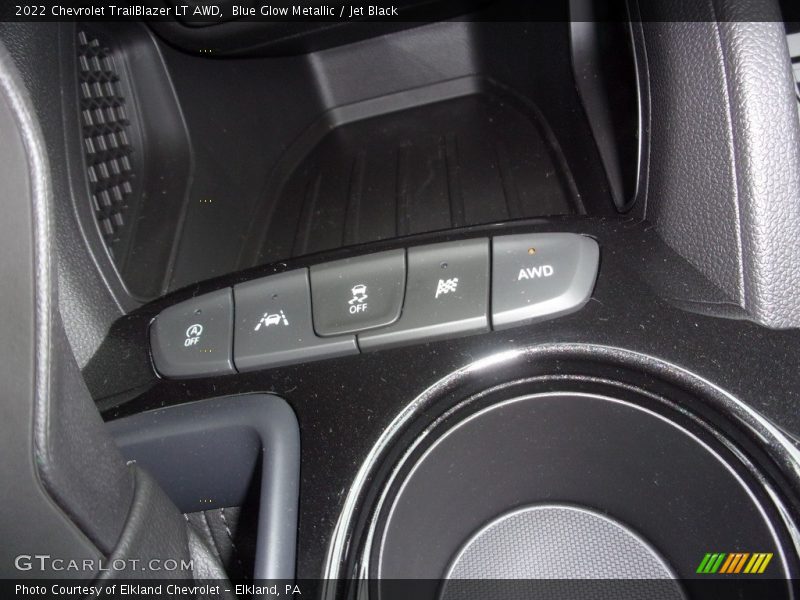Blue Glow Metallic / Jet Black 2022 Chevrolet TrailBlazer LT AWD