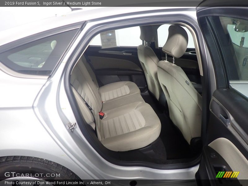 Rear Seat of 2019 Fusion S