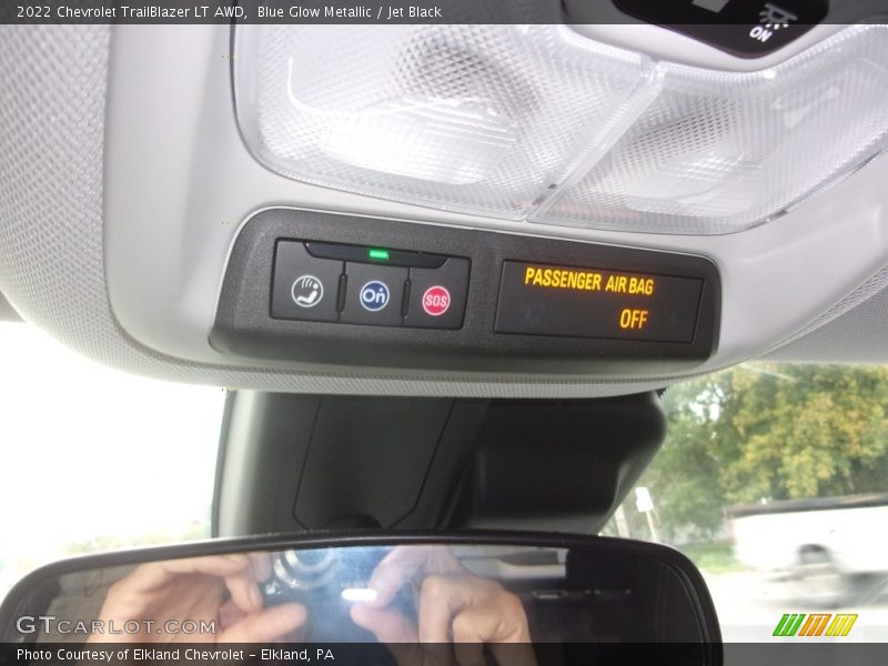 Blue Glow Metallic / Jet Black 2022 Chevrolet TrailBlazer LT AWD