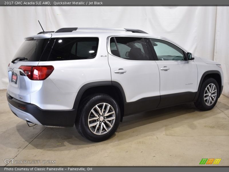 Quicksilver Metallic / Jet Black 2017 GMC Acadia SLE AWD