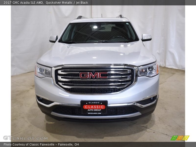 Quicksilver Metallic / Jet Black 2017 GMC Acadia SLE AWD
