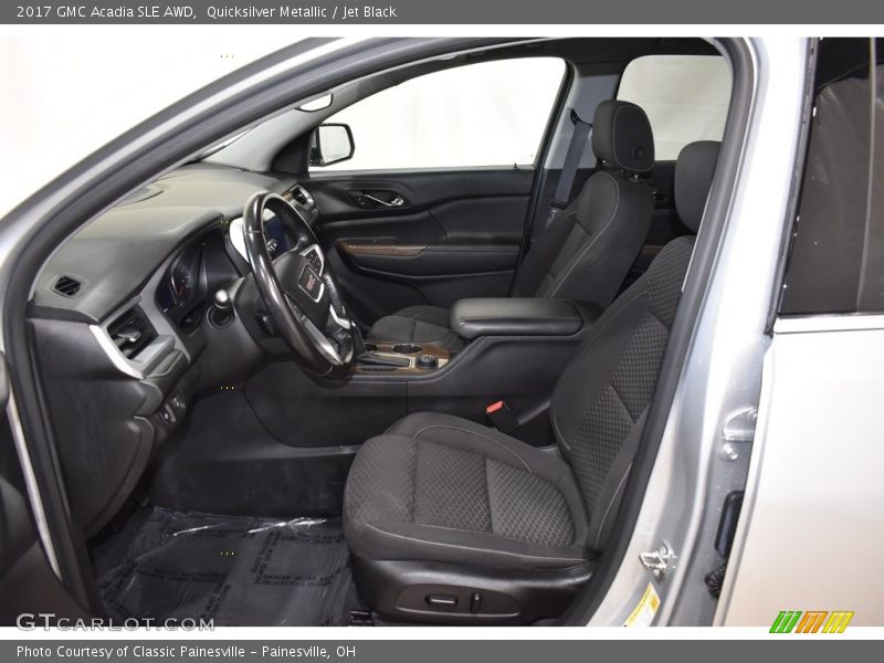 Quicksilver Metallic / Jet Black 2017 GMC Acadia SLE AWD