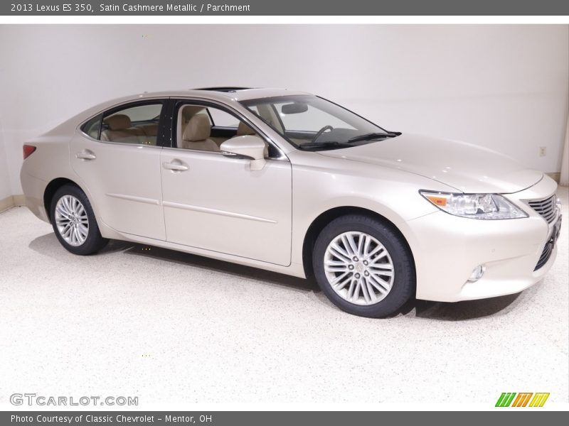 Satin Cashmere Metallic / Parchment 2013 Lexus ES 350