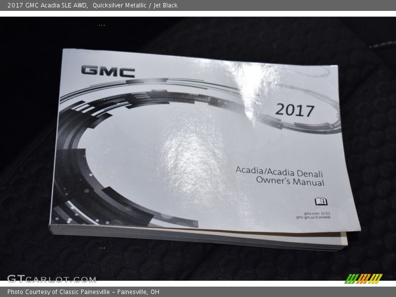 Quicksilver Metallic / Jet Black 2017 GMC Acadia SLE AWD