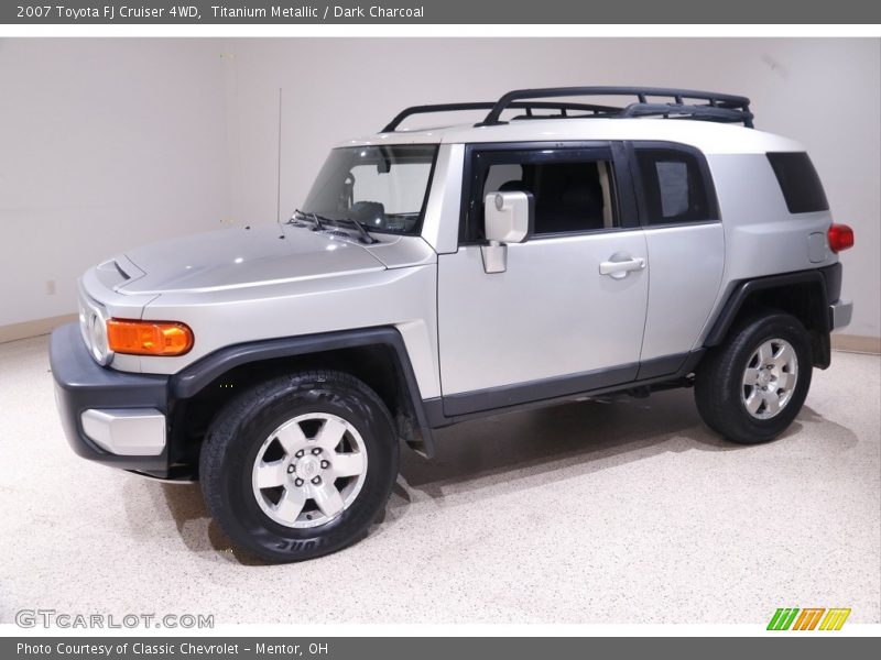 Titanium Metallic / Dark Charcoal 2007 Toyota FJ Cruiser 4WD