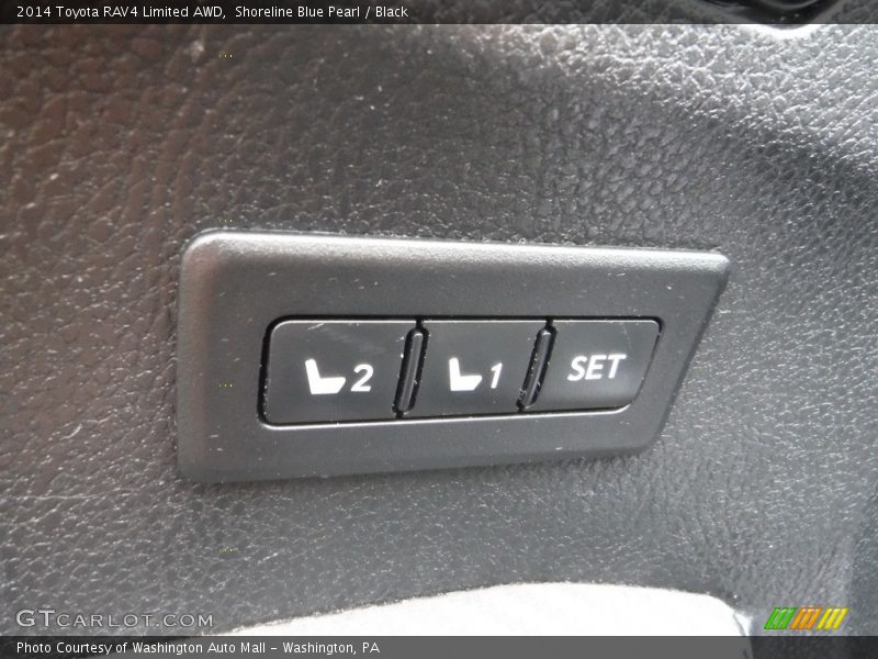 Shoreline Blue Pearl / Black 2014 Toyota RAV4 Limited AWD