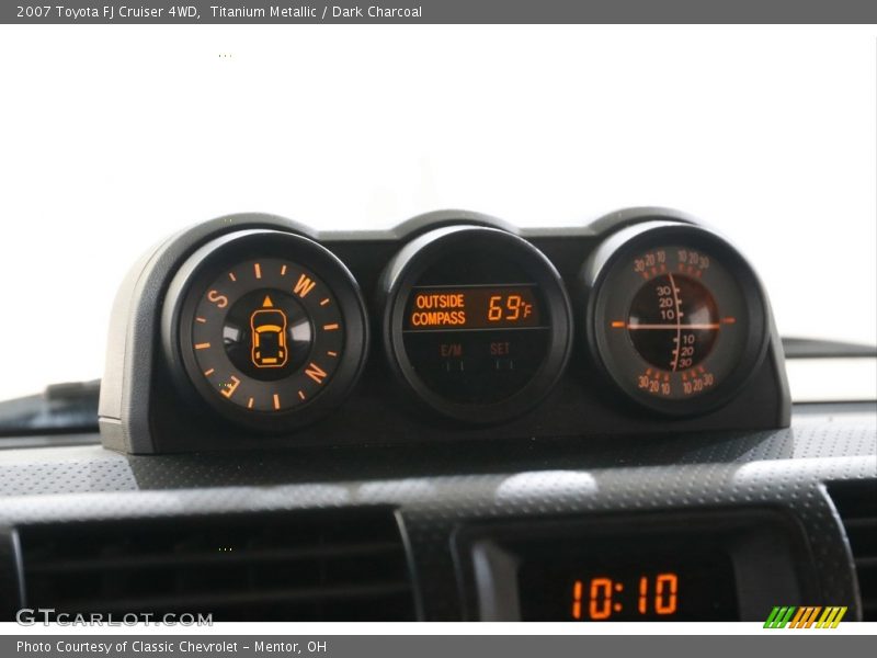 Titanium Metallic / Dark Charcoal 2007 Toyota FJ Cruiser 4WD