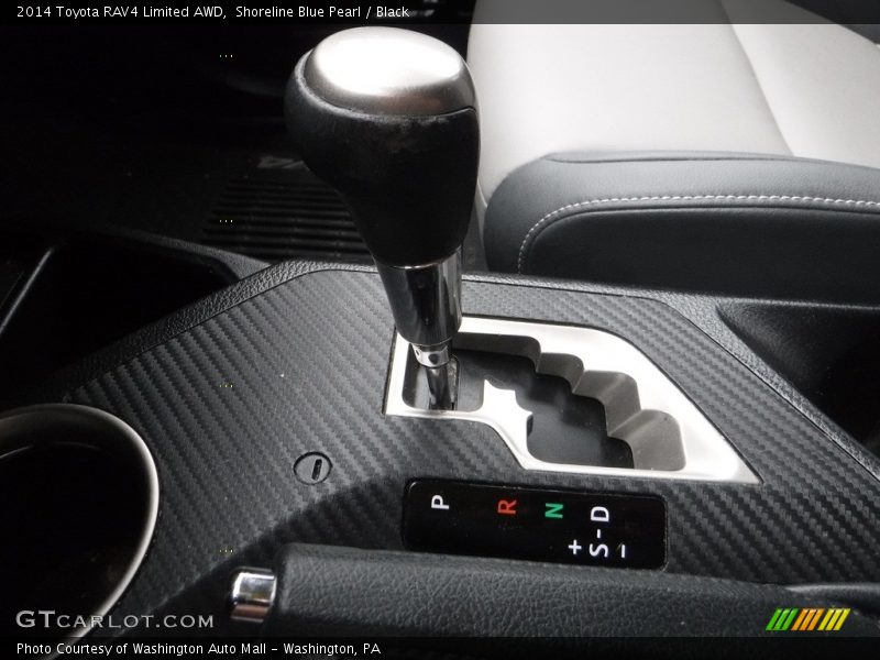 Shoreline Blue Pearl / Black 2014 Toyota RAV4 Limited AWD