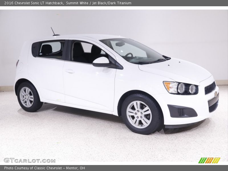  2016 Sonic LT Hatchback Summit White