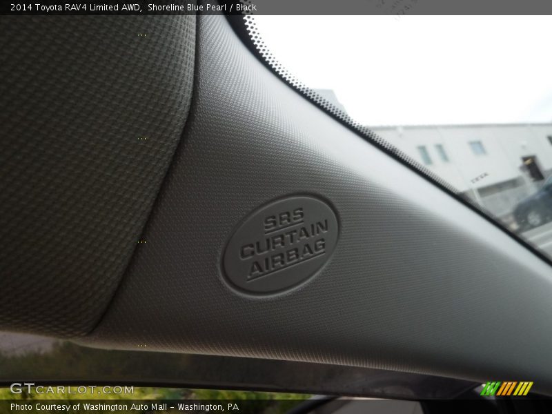 Shoreline Blue Pearl / Black 2014 Toyota RAV4 Limited AWD
