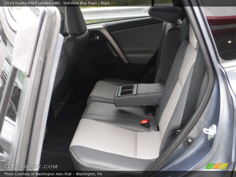 Shoreline Blue Pearl / Black 2014 Toyota RAV4 Limited AWD