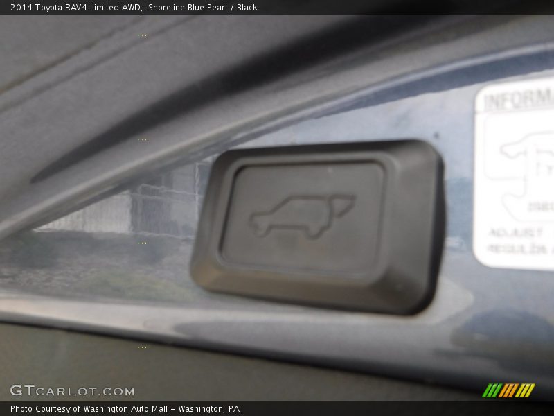 Shoreline Blue Pearl / Black 2014 Toyota RAV4 Limited AWD