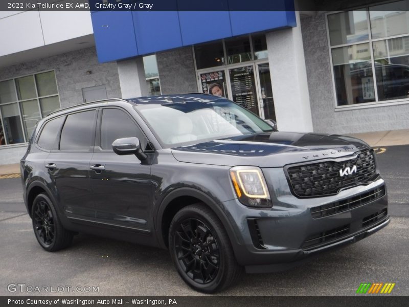 Gravity Gray / Gray 2022 Kia Telluride EX AWD