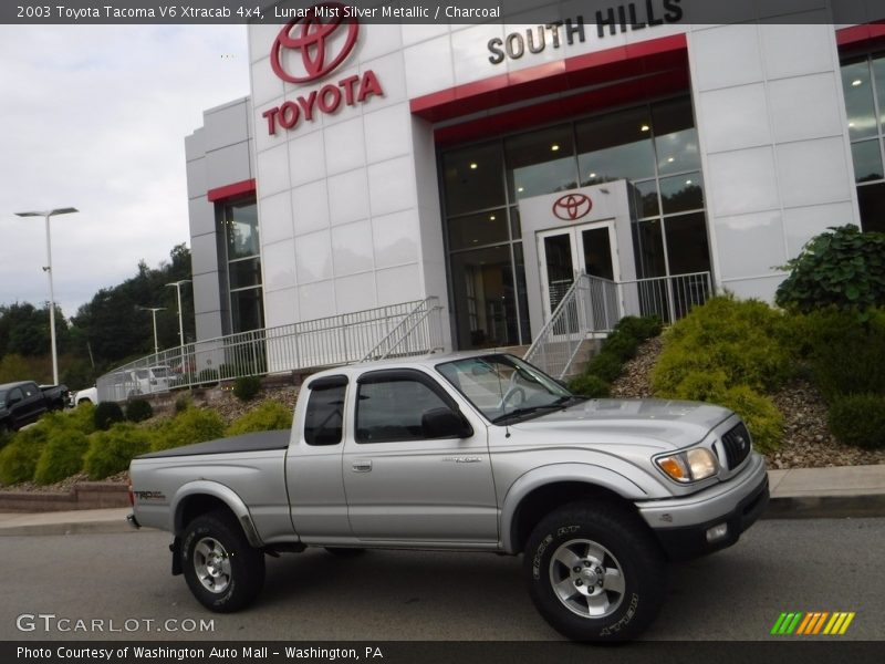 Lunar Mist Silver Metallic / Charcoal 2003 Toyota Tacoma V6 Xtracab 4x4