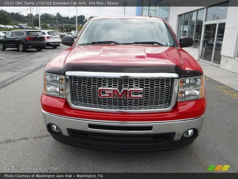 Fire Red / Ebony 2012 GMC Sierra 1500 SLE Extended Cab 4x4