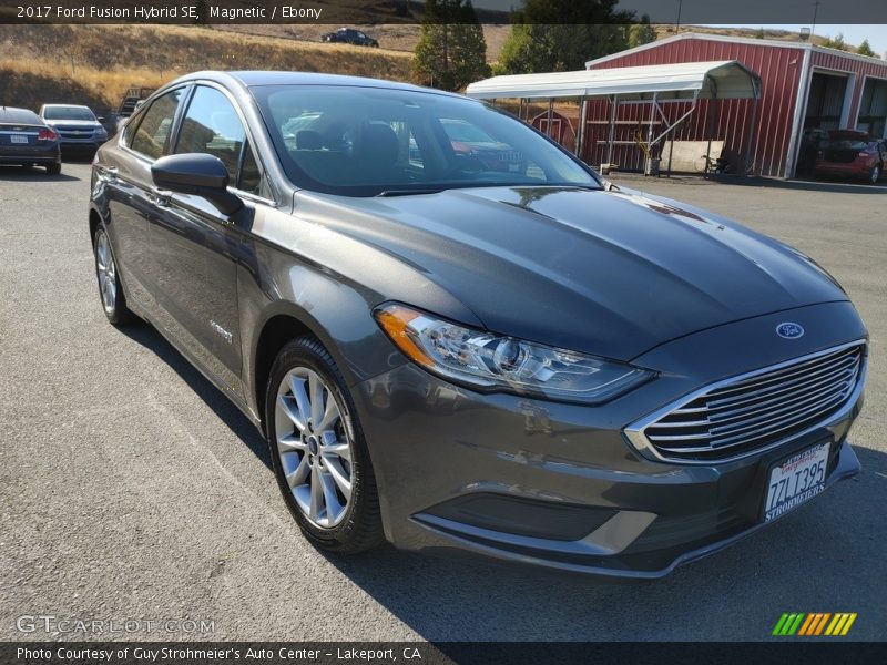 Magnetic / Ebony 2017 Ford Fusion Hybrid SE