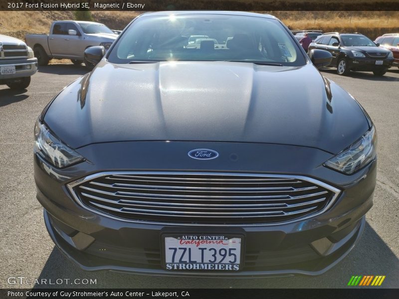 Magnetic / Ebony 2017 Ford Fusion Hybrid SE