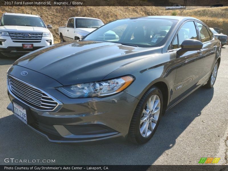 Magnetic / Ebony 2017 Ford Fusion Hybrid SE