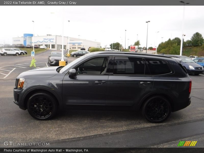Gravity Gray / Gray 2022 Kia Telluride EX AWD
