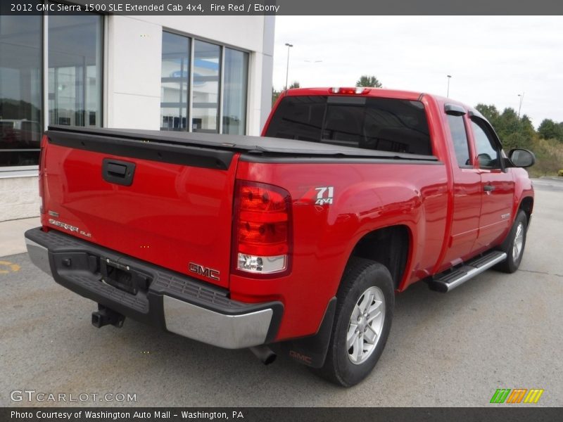 Fire Red / Ebony 2012 GMC Sierra 1500 SLE Extended Cab 4x4