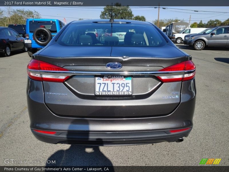 Magnetic / Ebony 2017 Ford Fusion Hybrid SE