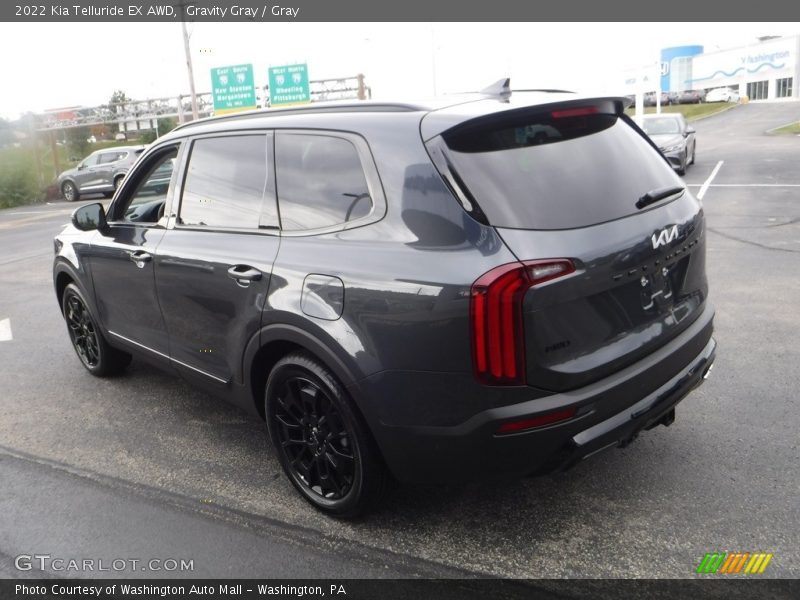 Gravity Gray / Gray 2022 Kia Telluride EX AWD