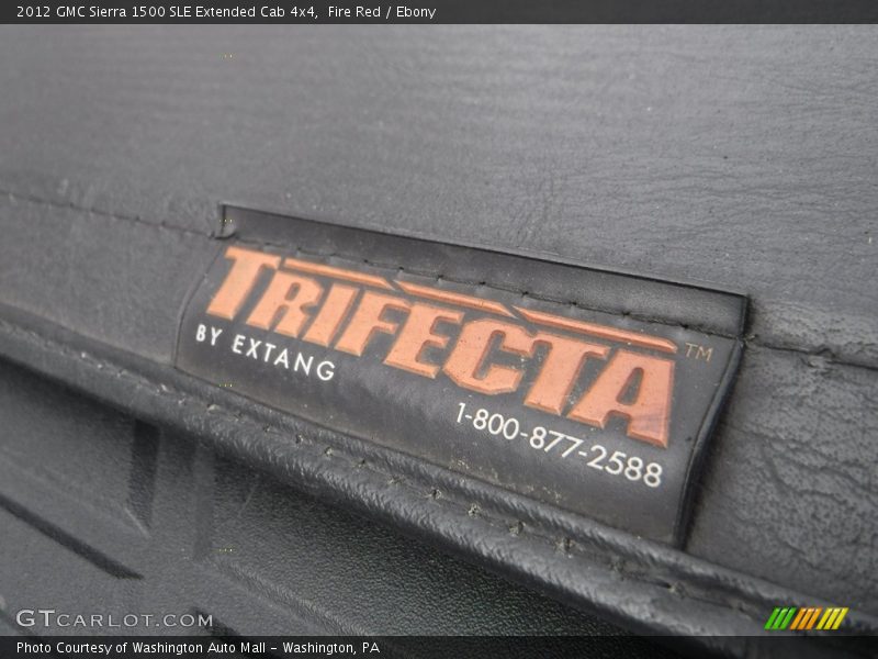 Fire Red / Ebony 2012 GMC Sierra 1500 SLE Extended Cab 4x4