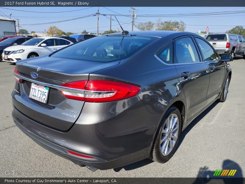 Magnetic / Ebony 2017 Ford Fusion Hybrid SE
