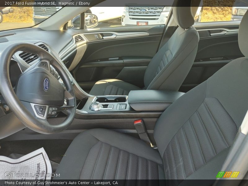 Magnetic / Ebony 2017 Ford Fusion Hybrid SE