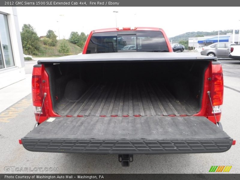 Fire Red / Ebony 2012 GMC Sierra 1500 SLE Extended Cab 4x4
