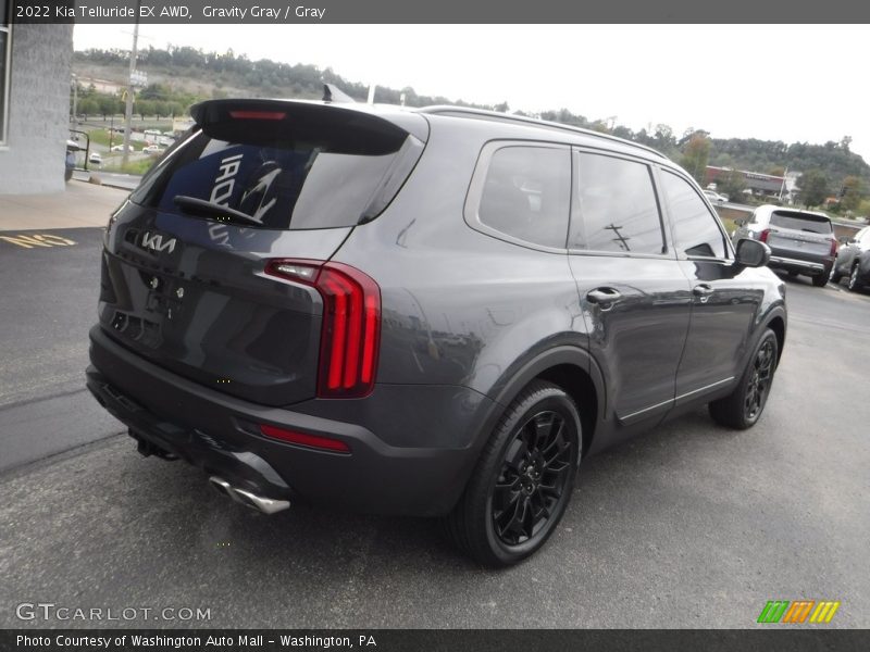 Gravity Gray / Gray 2022 Kia Telluride EX AWD