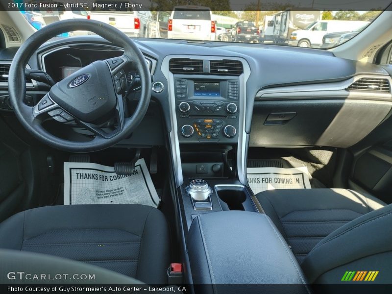 Magnetic / Ebony 2017 Ford Fusion Hybrid SE