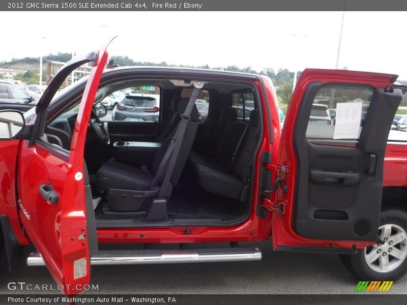 Fire Red / Ebony 2012 GMC Sierra 1500 SLE Extended Cab 4x4