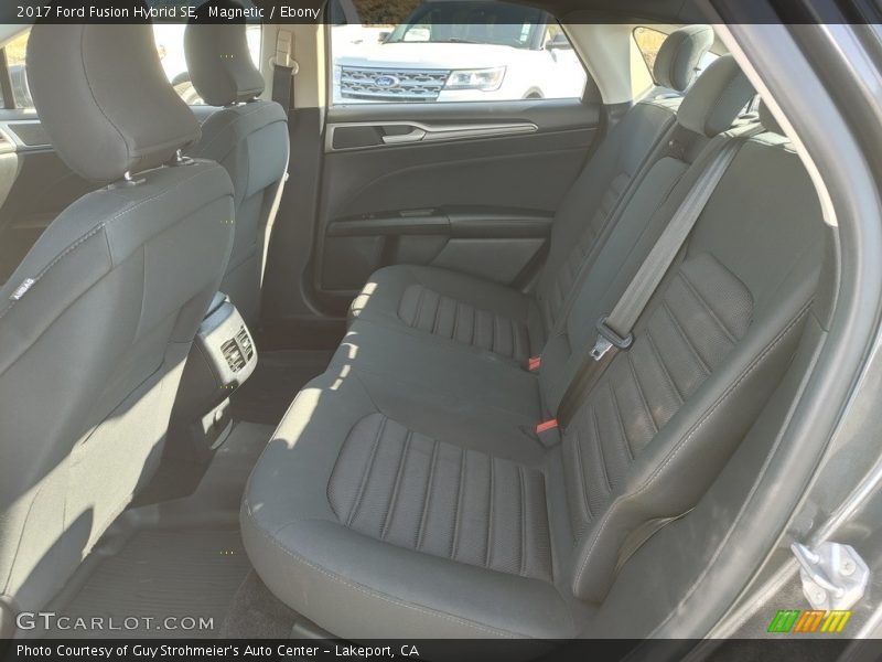 Magnetic / Ebony 2017 Ford Fusion Hybrid SE