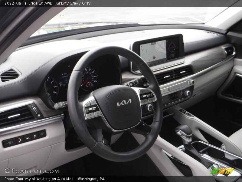 Gravity Gray / Gray 2022 Kia Telluride EX AWD