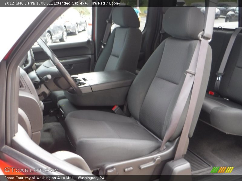 Fire Red / Ebony 2012 GMC Sierra 1500 SLE Extended Cab 4x4