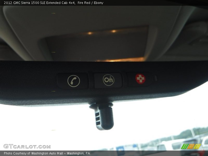 Fire Red / Ebony 2012 GMC Sierra 1500 SLE Extended Cab 4x4